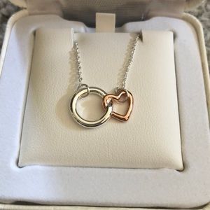 Silver plate necklace